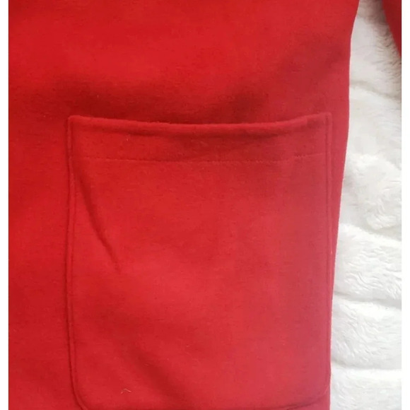 Lauren Ralph Lauren Women's Italian Wool Blend Long Coat  Pockets Excellent Cond - Picture 5 of 8